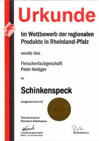 2015-Schinkenspeck - Gold 2015